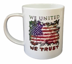 Taza We United We Trust Eeuu - comprar online