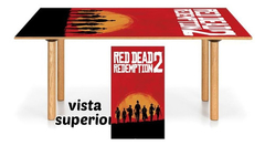 Vinilo Para Mesa Red Dead Redemption Arthur Morgan Ps4 #6