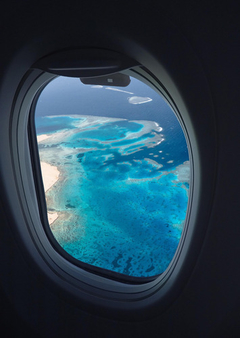 Cuadro Ventana De Avion Vuelo Viaje Volar Mundo #3