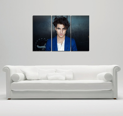 Cuadro Triptico Darren Criss Sexy Glee Blaine