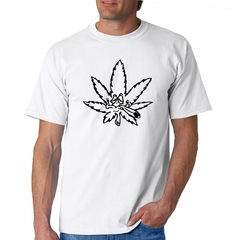 Imagen de Remera Chala Marihuana Fumando Cannabis