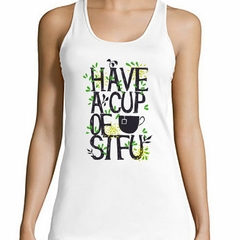 Musculosa Deportiva Have A Cup Of Stfu