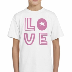 Remera Love Amor Corazon Enamorados M4 en internet