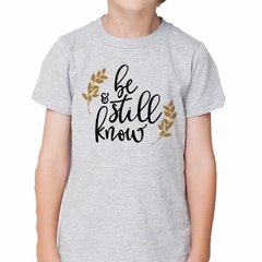 Remera Be Still Know - comprar online