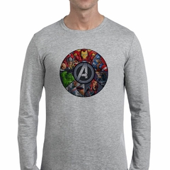 Remera Manga Larga Heroes Fantasia Capitan Thor Caricatura - comprar online