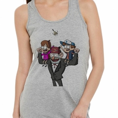 Musculosa Deportiva Mabel Pines Dipper Pines Bill Cipher Dibu