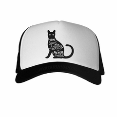 Gorra Time Spent With Cats Is Never Gatos Amor - comprar online