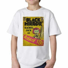 Imagen de Remera Black Mirror Comic Rachel Jack And Ashley