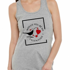 Musculosa Deportiva Would You Be My Valentine #2 - comprar online