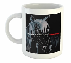 Taza Portada Infame Album Rock Musica Caballo