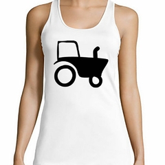 Musculosa Deportiva Tractor Vector Trabajo