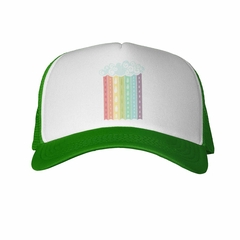 Gorra Nubes Con Lluvia De Arcoiris M2 - TiendaCubik