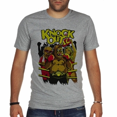 Remera Knock Out Gorilla Boxeador En El Ring en internet