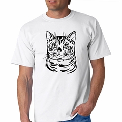 Remera Gato De Bengala Vector - TiendaCubik