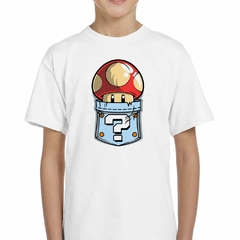 Remera Mario Hongo Pregunta Juego Play Game - comprar online