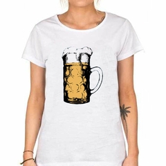 Remera Vaso De Cerveza Lleno Chopp Espuma