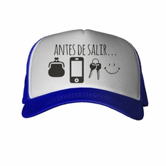 Gorra No Olvidar Antes De Salir