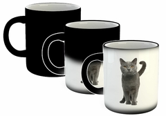 Imagen de Taza Gato Azul Ruso Caminando