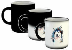 Taza Husky Siberiano Watercolor Art en internet