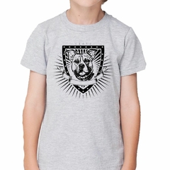 Remera Pitbull Escudo Con Tu Texto