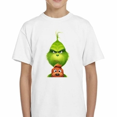 Remera Grinch Perro Dibujito Navidad Verde - comprar online