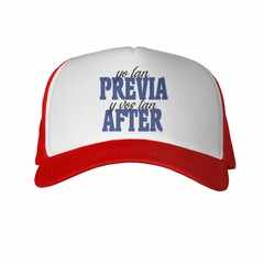 Gorra Yo Tan Previa Y Vos Tan After Frase - TiendaCubik