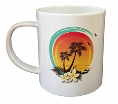 Taza Sol Arena Playa Palmeras Tropical Beach - tienda online