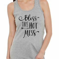 Musculosa Deportiva Bless This Hot Mess - comprar online