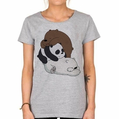 Remera Escandalosos Panda Polar Bear Grizzly #6 en internet