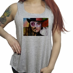 Musculosa Johnny Deep Alicia Sombrer Pirata Tijeras