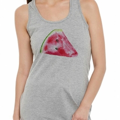 Musculosa Deportiva Sandia Fruta Comida Refrescante