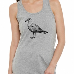 Musculosa Deportiva Gaviota Vector Ilutracion Art Dibujo - comprar online