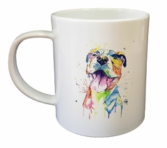 Taza Pitbull Watercolor - comprar online