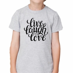 Remera Live Laugh Love en internet