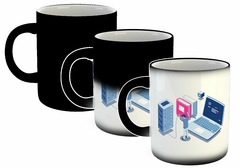 Taza Armado De Una Computadora Informatica - TiendaCubik