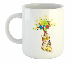 Taza Colores Circulo Pintura Art