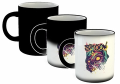 Imagen de Taza Skull Spoon Calavera Colores Art