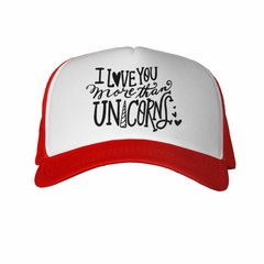 Gorra I Love You More Than Unicorns M2 en internet