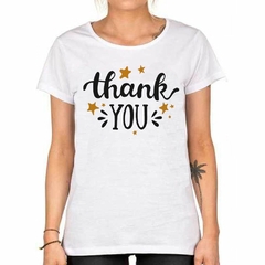 Remera Thank You Gracias A Ti Estrellas - comprar online