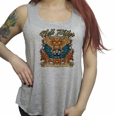 Musculosa Hell Rider Skulls