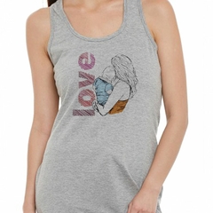 Musculosa Deportiva Love Amor Madre E Hijo Mama Sos La