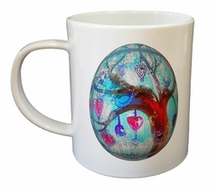 Taza Arbol Con Corazon Huevo Egg - tienda online