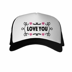 Gorra Love You Amor Te Amo Corazones Dia #1 - comprar online