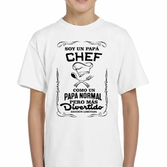 Remera Papá Chef Mas Divertido Ed Limitada en internet