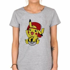 Remera Pikachu Pokebola Pokemon Gorra en internet