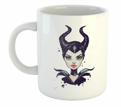 Taza Malefica Villana Caricatura Art Dibujo