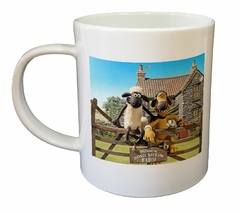 Taza Shaun The Sheep Oveja Perro Caricatura - comprar online