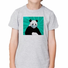 Remera Oso Con Barbijo Popart Retro - tienda online