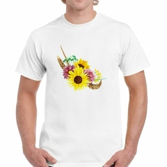 Remera Girasol Naturaleza Flor Amarillo Flower