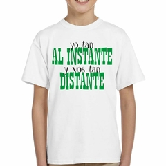 Remera Yo Tan Al Instante Y Vos Tan - tienda online